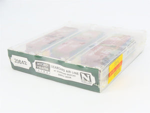 N Scale Micro-Trains MTL 20642 SAL Seaboard Air Line 40' Box Car 3-Pack Sealed
