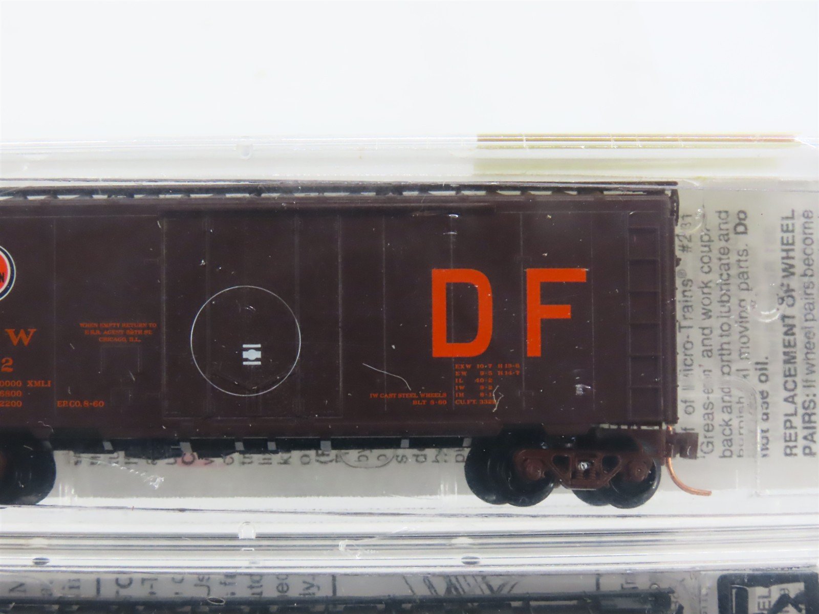 N Micro-Trains MTL CGW Chicago Great Western Box Car, Reefer, & Gondola 3-Pack
