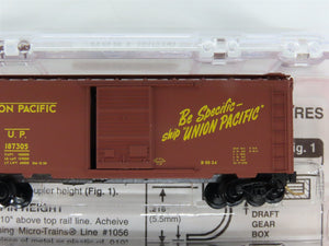 N Scale Micro-Trains MTL 20286-2 UP Union Pacific 40' Single Door Box Car 3-Pack