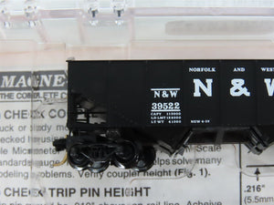 N Scale Micro-Trains MTL 91012 N&W Norfolk & Western 2-Bay Open Hoppers 3-Pack