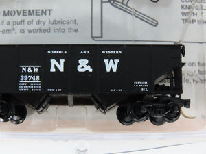 N Scale Micro-Trains MTL 91012 N&W Norfolk & Western 2-Bay Open Hoppers 3-Pack