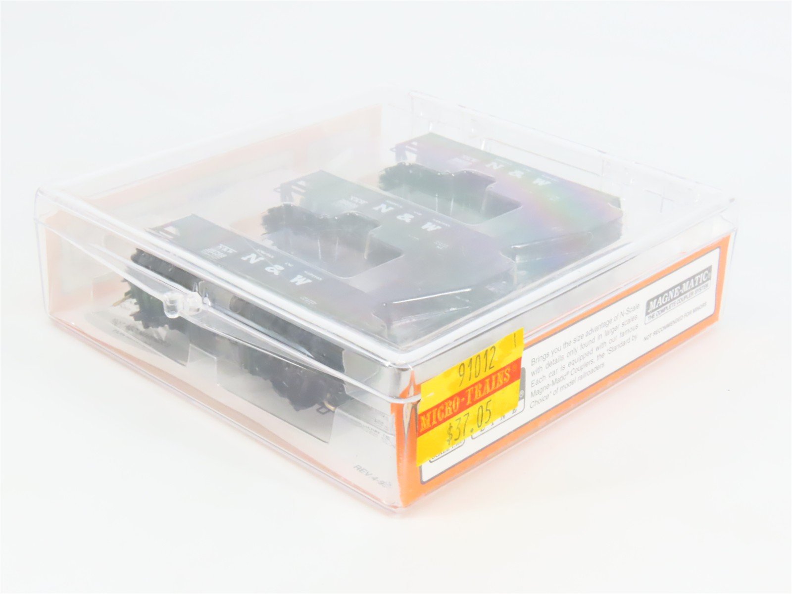 N Scale Micro-Trains MTL 91012 N&W Norfolk & Western 2-Bay Open Hoppers 3-Pack
