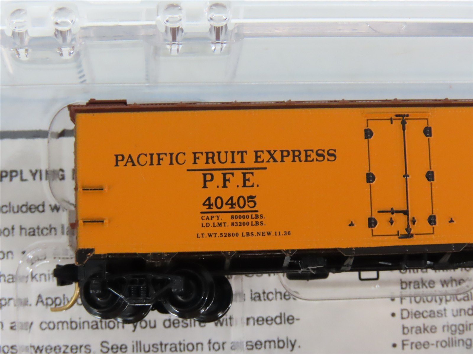 N Scale Micro-Trains MTL 59012 SP UP PFE Pacific Fruit Express Reefers 3-Pack
