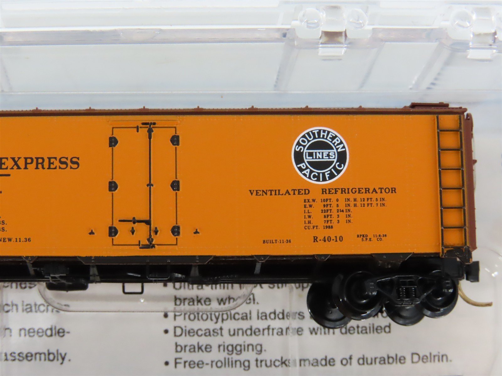 N Scale Micro-Trains MTL 59012 SP UP PFE Pacific Fruit Express Reefers 3-Pack