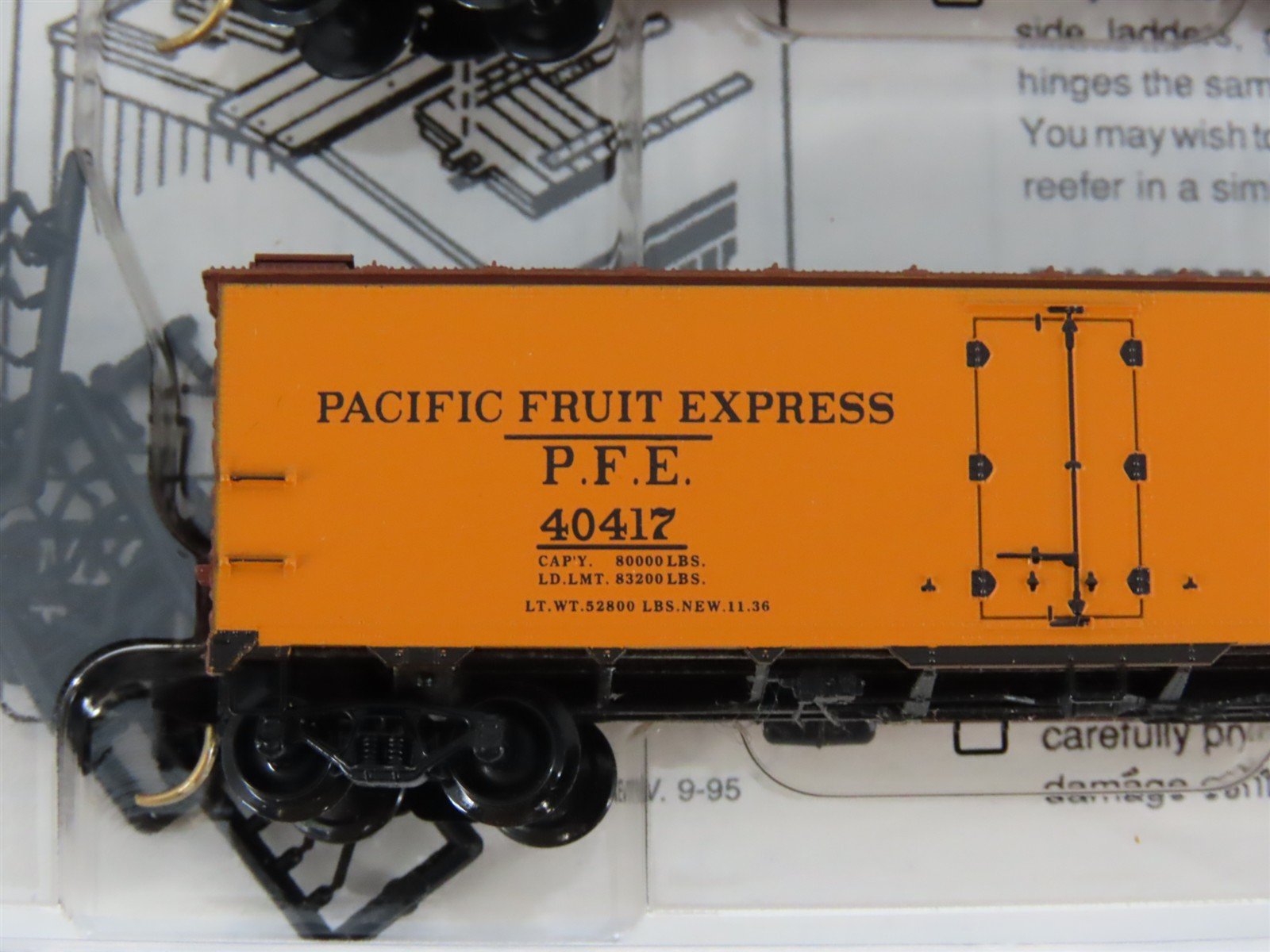 N Scale Micro-Trains MTL 59012 SP UP PFE Pacific Fruit Express Reefers 3-Pack