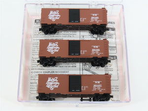 N Scale Micro-Trains MTL 20029-2 NH New Haven 40' Single Door Box Car 3-Pack