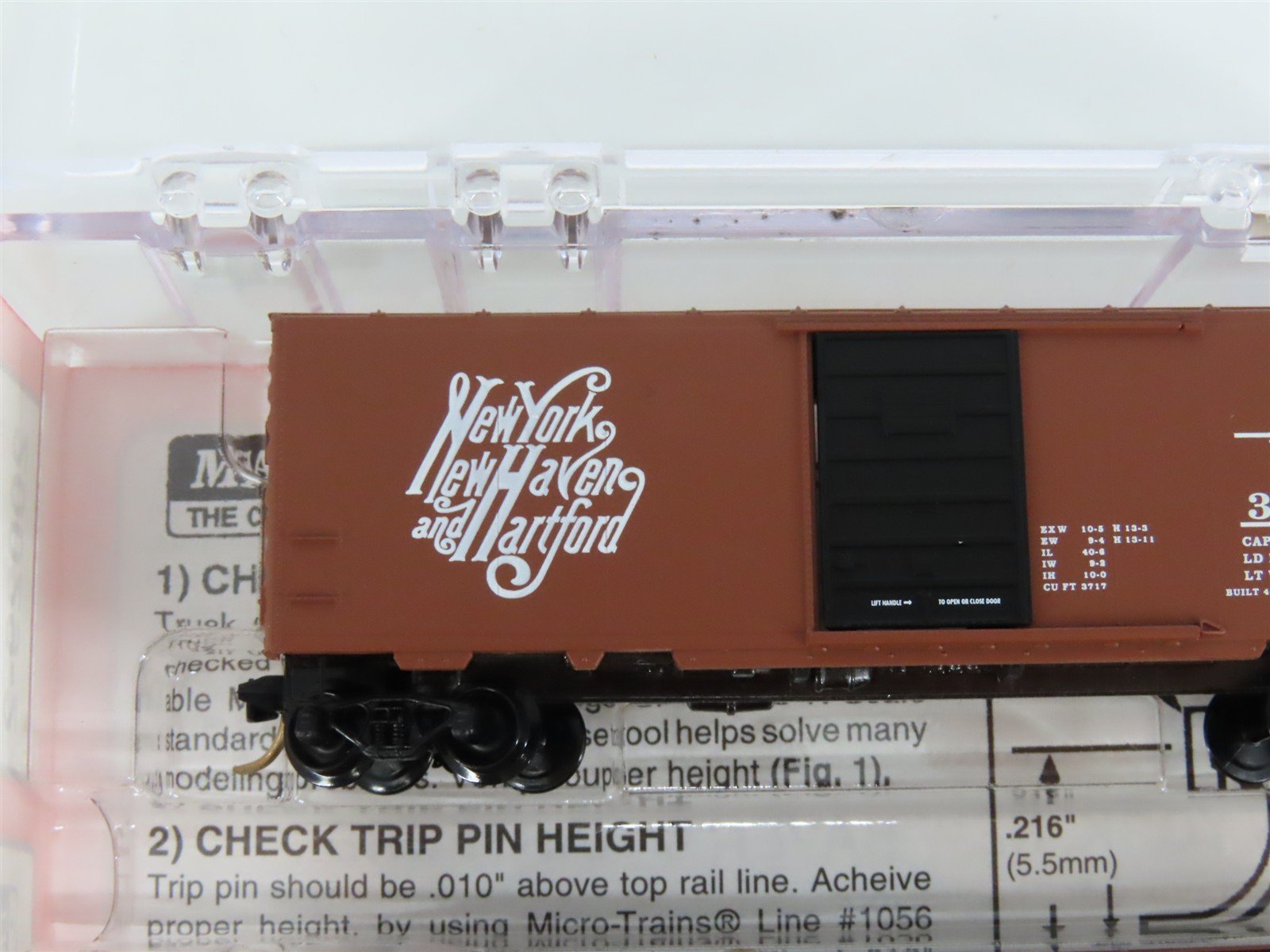 N Scale Micro-Trains MTL 20029-2 NH New Haven 40' Single Door Box Car 3-Pack