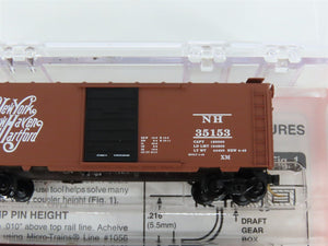 N Scale Micro-Trains MTL 20029-2 NH New Haven 40' Single Door Box Car 3-Pack