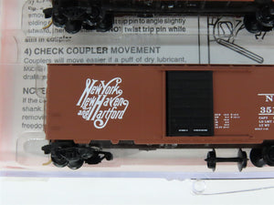 N Scale Micro-Trains MTL 20029-2 NH New Haven 40' Single Door Box Car 3-Pack