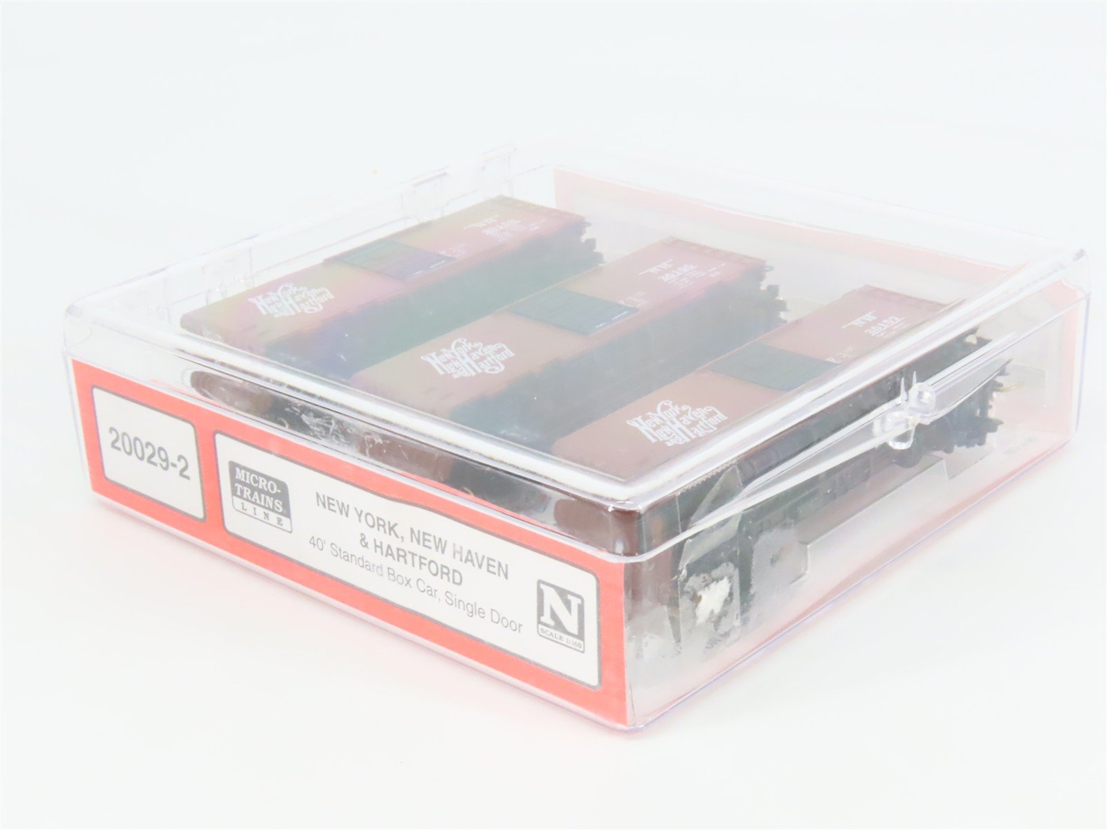 N Scale Micro-Trains MTL 20029-2 NH New Haven 40' Single Door Box Car 3-Pack
