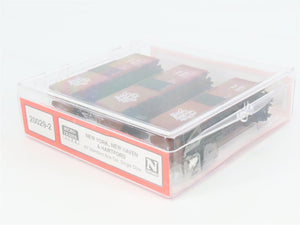 N Scale Micro-Trains MTL 20029-2 NH New Haven 40' Single Door Box Car 3-Pack