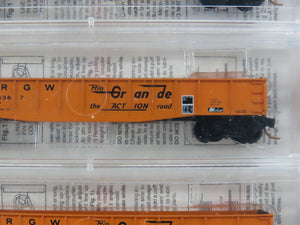 N Scale Micro-Trains MTL 46042 D&RGW Rio Grande 50' Gondola 3-Pack Sealed