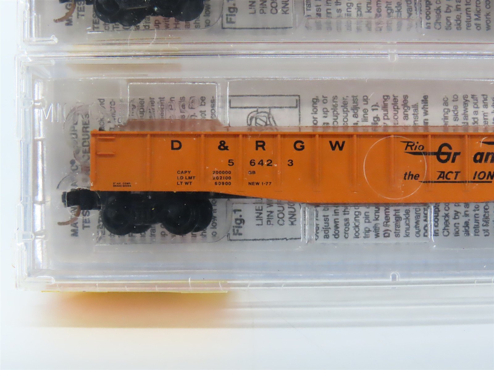 N Scale Micro-Trains MTL 46042 D&RGW Rio Grande 50' Gondola 3-Pack Sealed