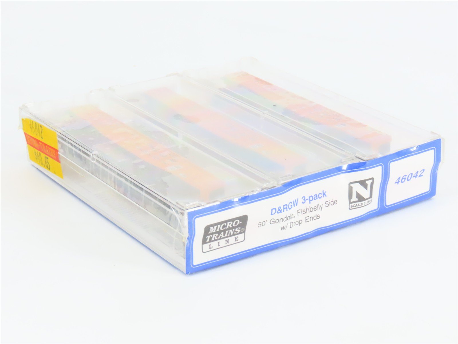 N Scale Micro-Trains MTL 46042 D&RGW Rio Grande 50' Gondola 3-Pack Sealed