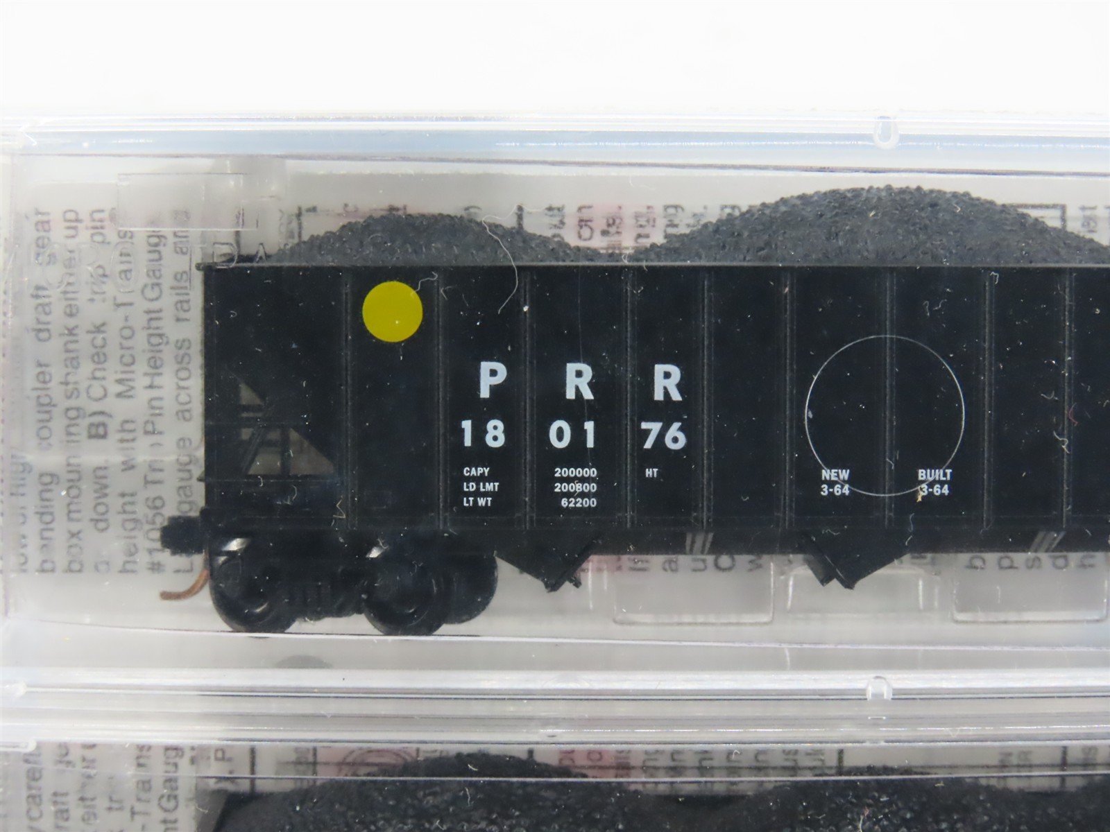 N Scale Micro-Trains MTL 108042 PRR Pennsylvania 3-Bay Hopper 3-Pack Sealed