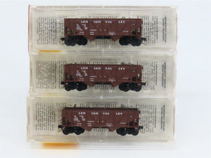 N Scale Micro-Trains MTL 57032 LV Lehigh Valley 2-Bay Hopper 3-Pack Sealed