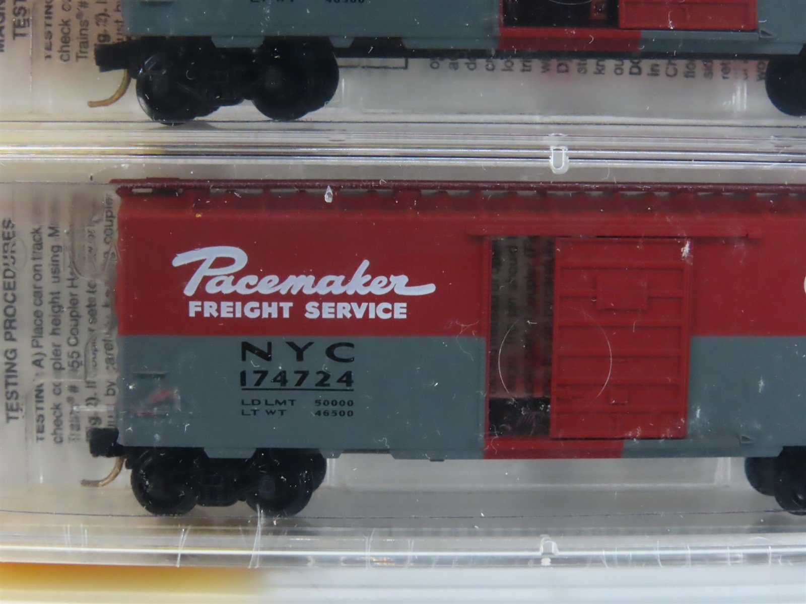 N Scale Micro-Trains MTL 20242 NYC New York Central 40' Box Car 3-Pack Sealed