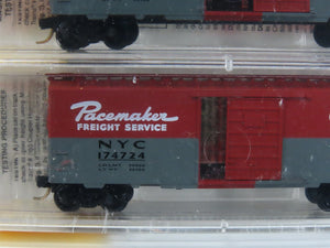 N Scale Micro-Trains MTL 20242 NYC New York Central 40' Box Car 3-Pack Sealed