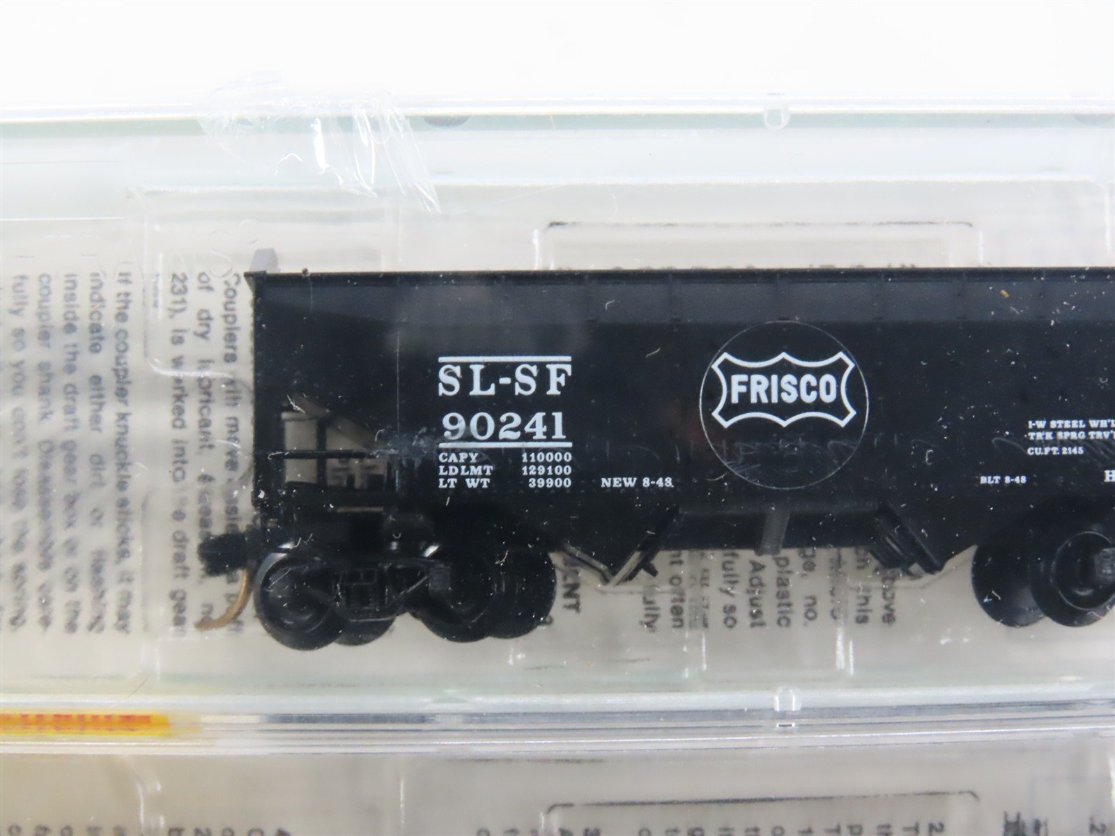N Scale Micro-Trains MTL 88012 SL-SF Frisco 2-Bay Open Hopper 3-Pack Sealed