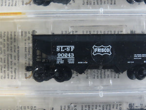 N Scale Micro-Trains MTL 88012 SL-SF Frisco 2-Bay Open Hopper 3-Pack Sealed
