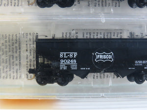 N Scale Micro-Trains MTL 88012 SL-SF Frisco 2-Bay Open Hopper 3-Pack Sealed