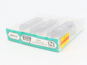 N Scale Micro-Trains MTL 88012 SL-SF Frisco 2-Bay Open Hopper 3-Pack Sealed