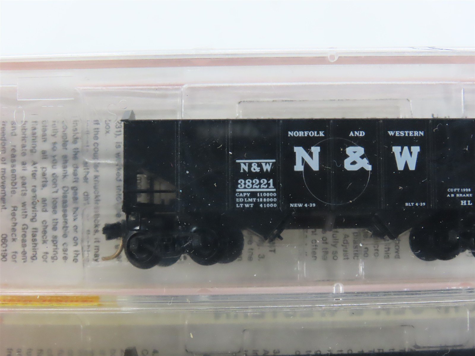 N Scale Micro-Trains MTL 91012 N&W Norfolk & Western 2-Bay Hopper 3-Pack Sealed