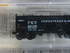 N Micro-Trains MTL 86012-2 C&O Chesapeake & Ohio 2-Bay Hopper 3-Pack Sealed