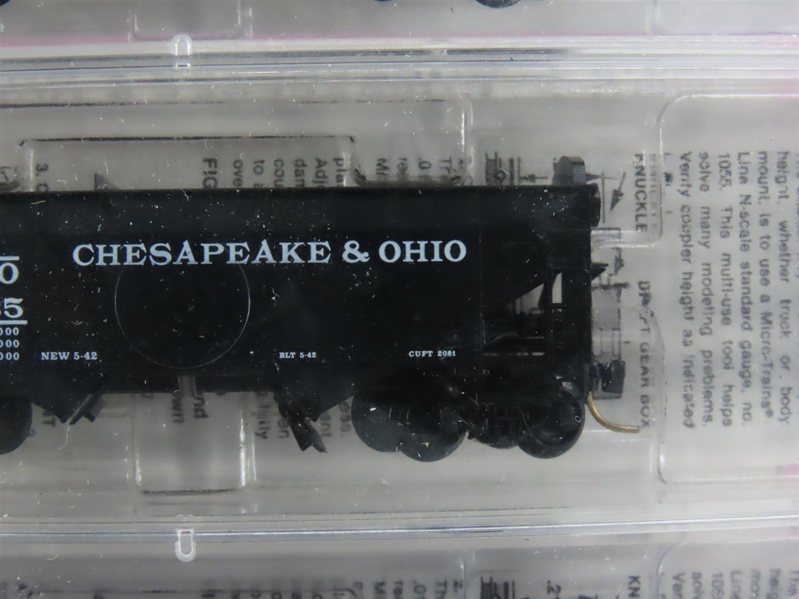 N Micro-Trains MTL 86012-2 C&O Chesapeake & Ohio 2-Bay Hopper 3-Pack Sealed
