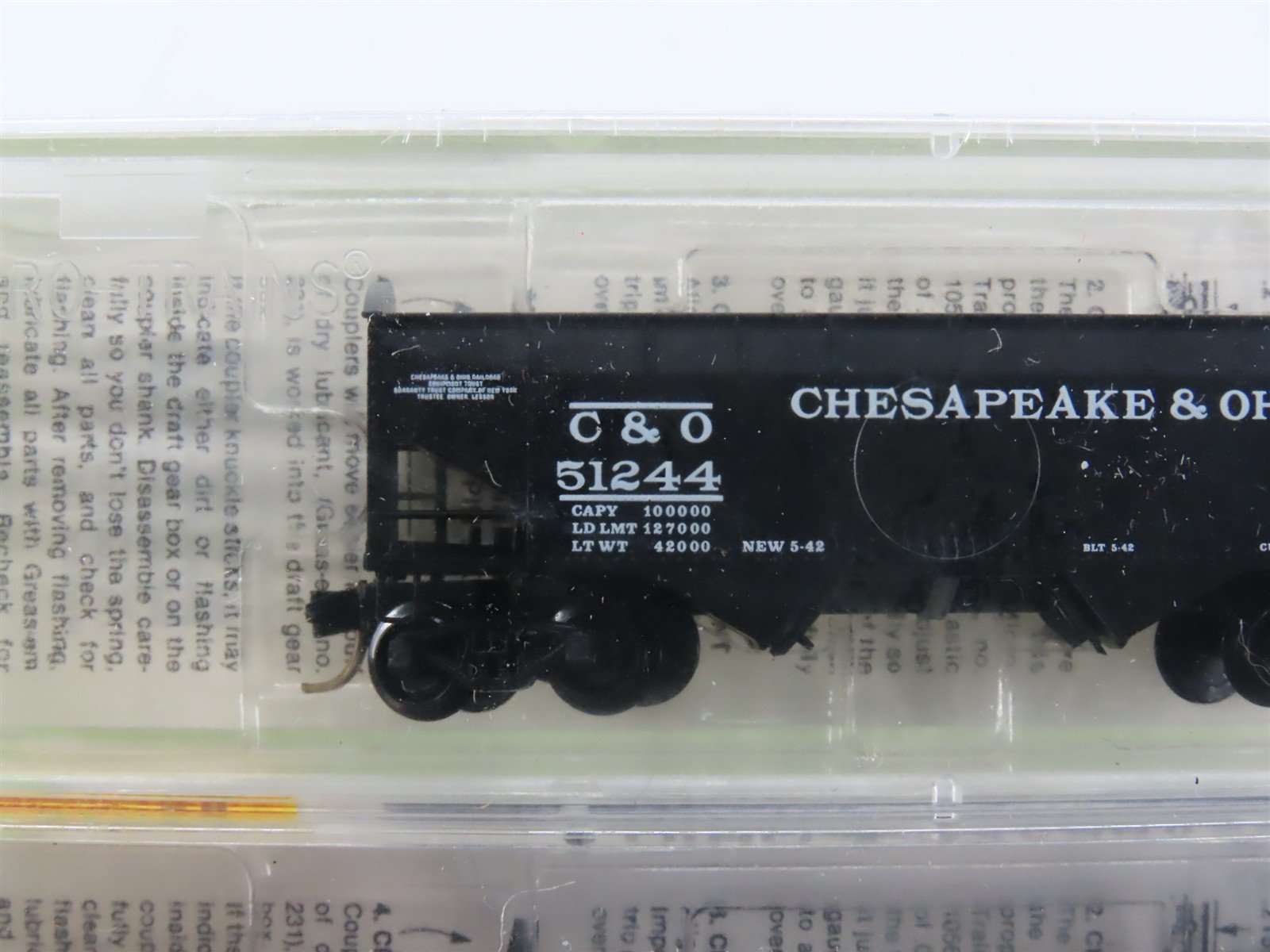 N Scale Micro-Trains MTL 86012 C&O Chesapeake & Ohio 2-Bay Hopper 3-Pack Sealed
