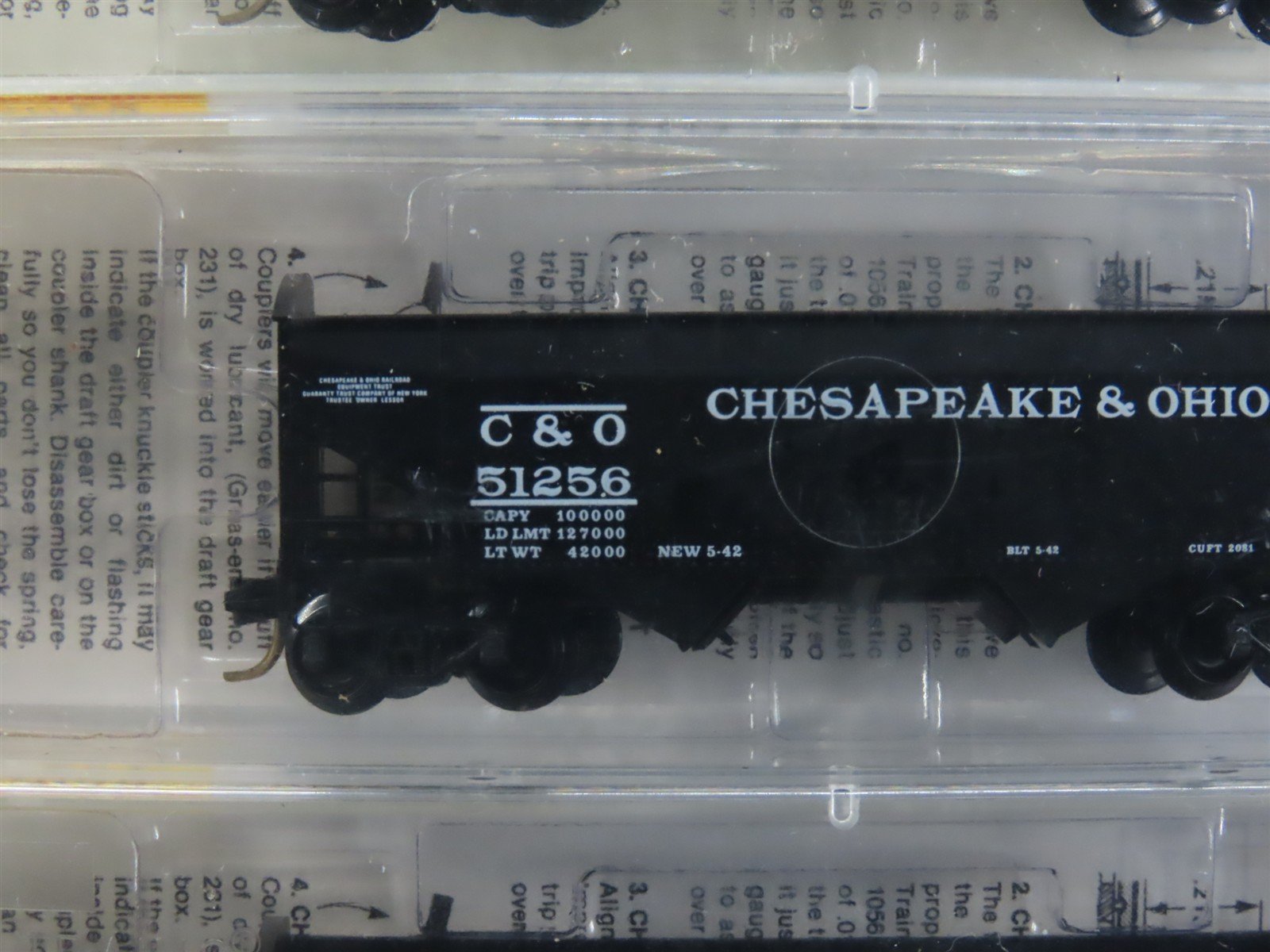 N Scale Micro-Trains MTL 86012 C&O Chesapeake & Ohio 2-Bay Hopper 3-Pack Sealed