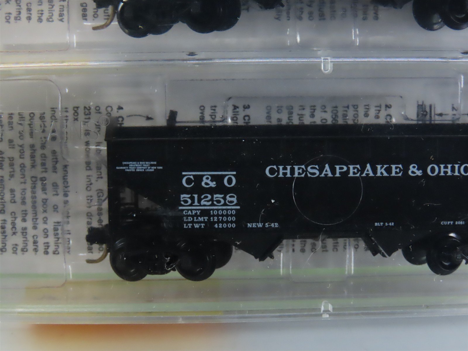 N Scale Micro-Trains MTL 86012 C&O Chesapeake & Ohio 2-Bay Hopper 3-Pack Sealed