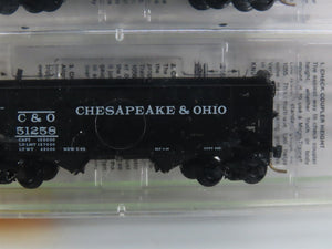 N Scale Micro-Trains MTL 86012 C&O Chesapeake & Ohio 2-Bay Hopper 3-Pack Sealed