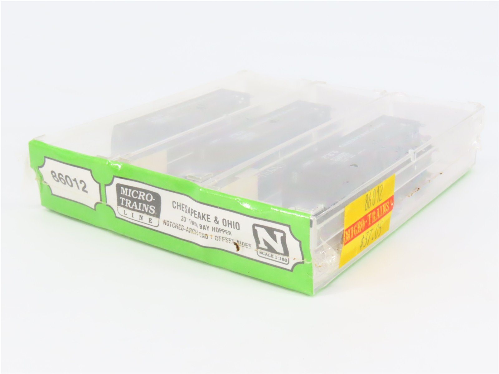 N Scale Micro-Trains MTL 86012 C&O Chesapeake & Ohio 2-Bay Hopper 3-Pack Sealed