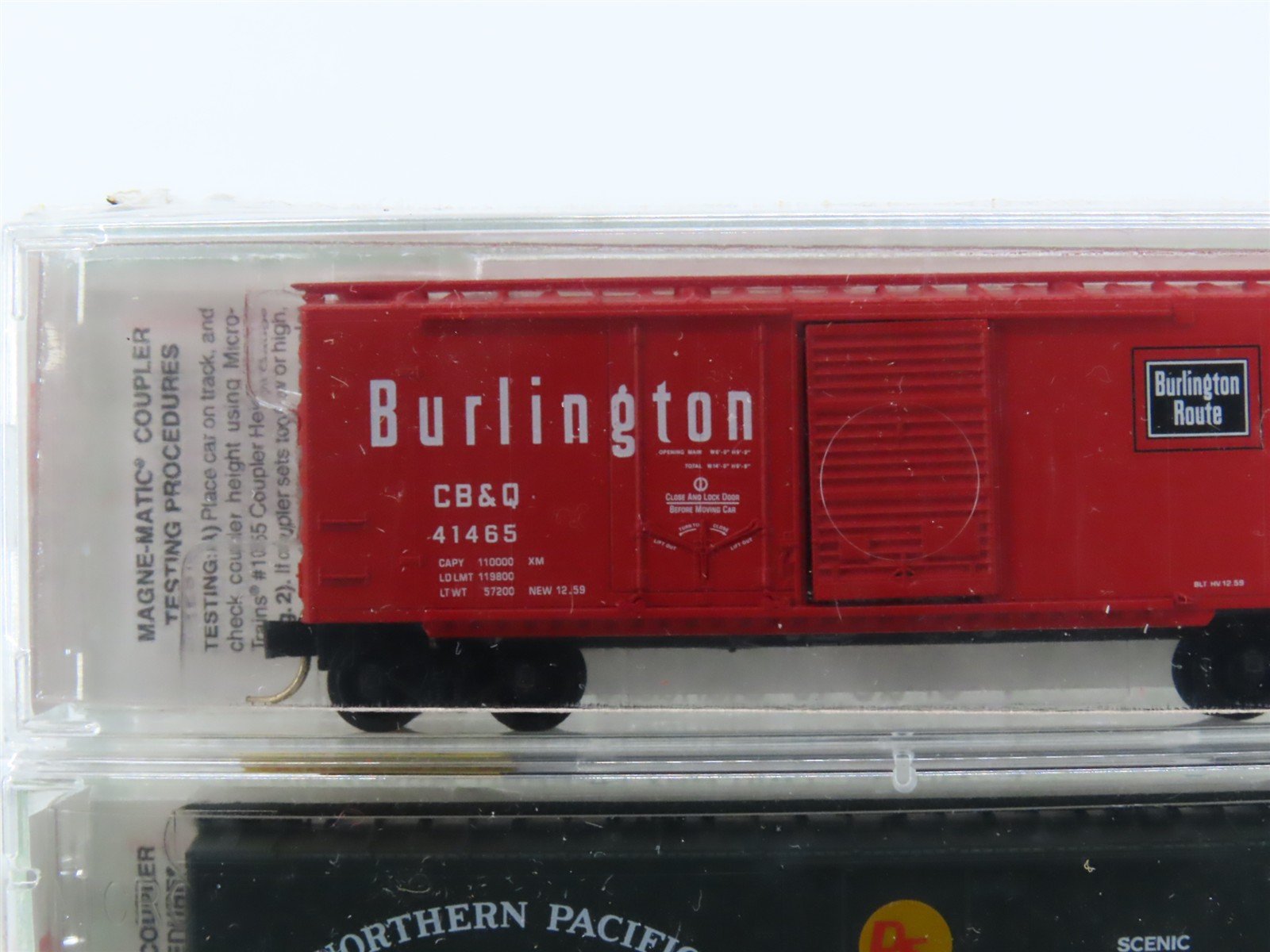 N Micro-Trains MTL 22102 Fallen Flags BN Merger Hopper & Box Cars 4-Pack Sealed