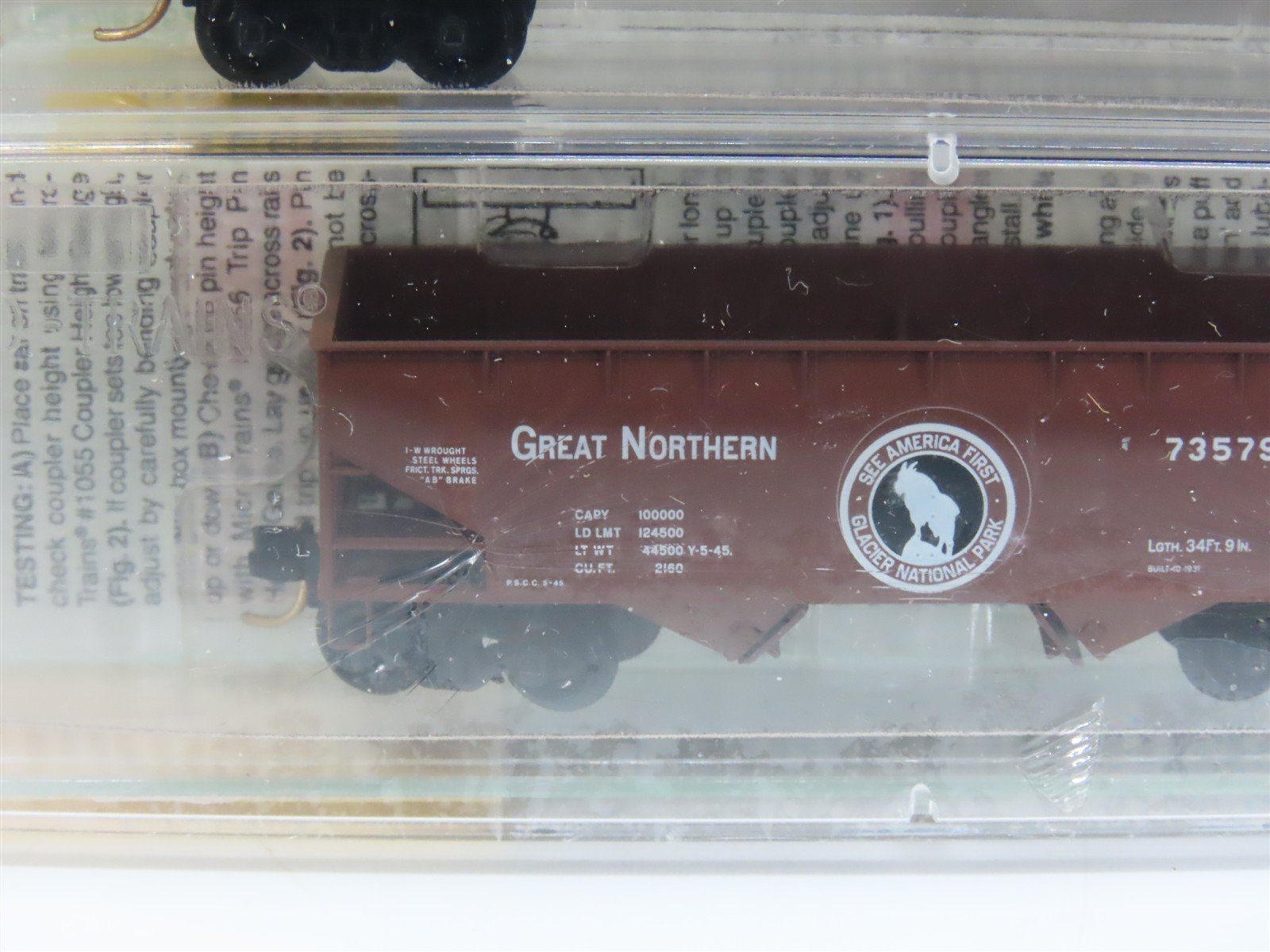 N Micro-Trains MTL 22102 Fallen Flags BN Merger Hopper & Box Cars 4-Pack Sealed