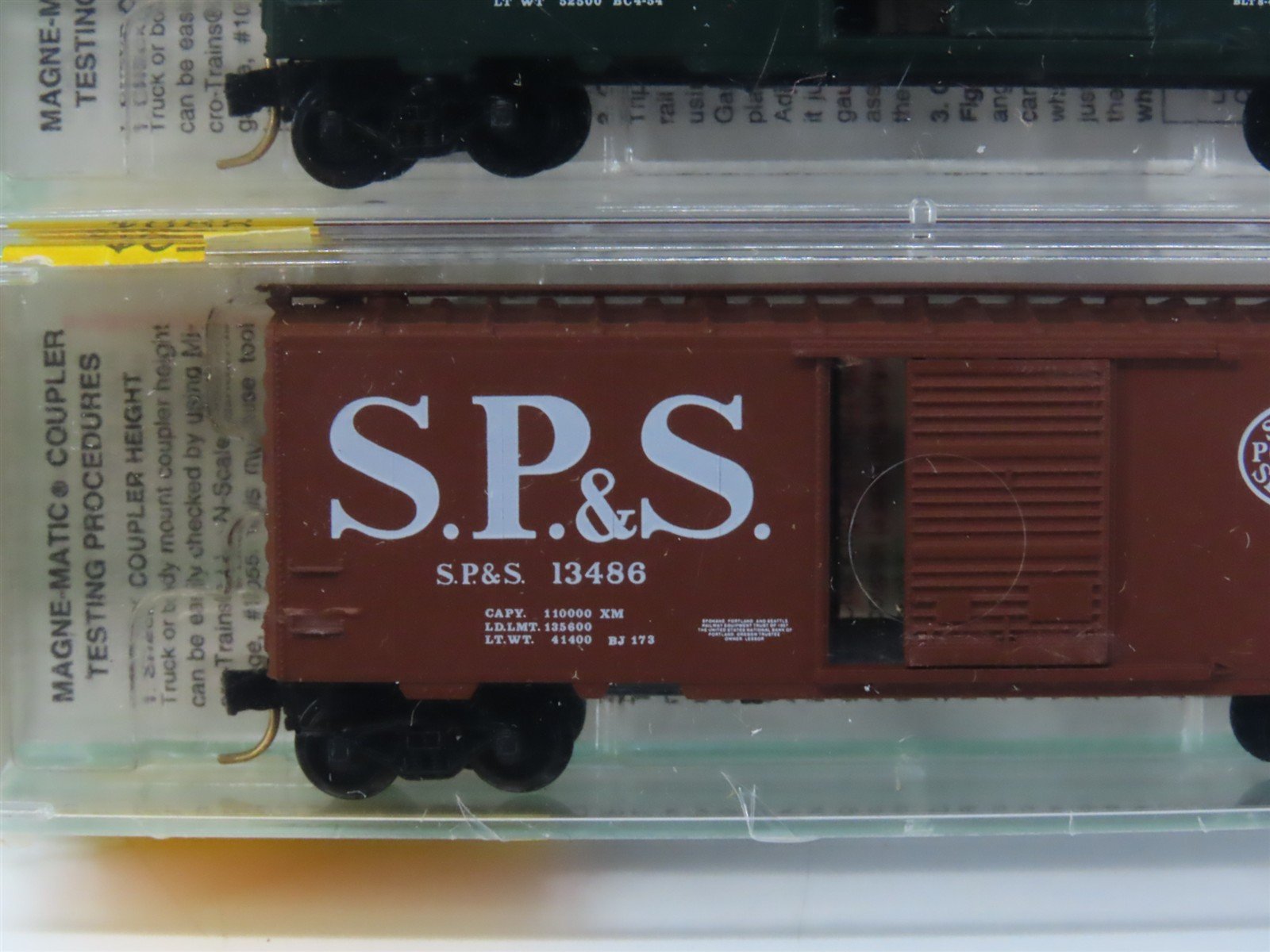 N Micro-Trains MTL 20226-2 SP&S/BN/NP/CB&Q Fallen Flags Box Cars 4-Pack Sealed