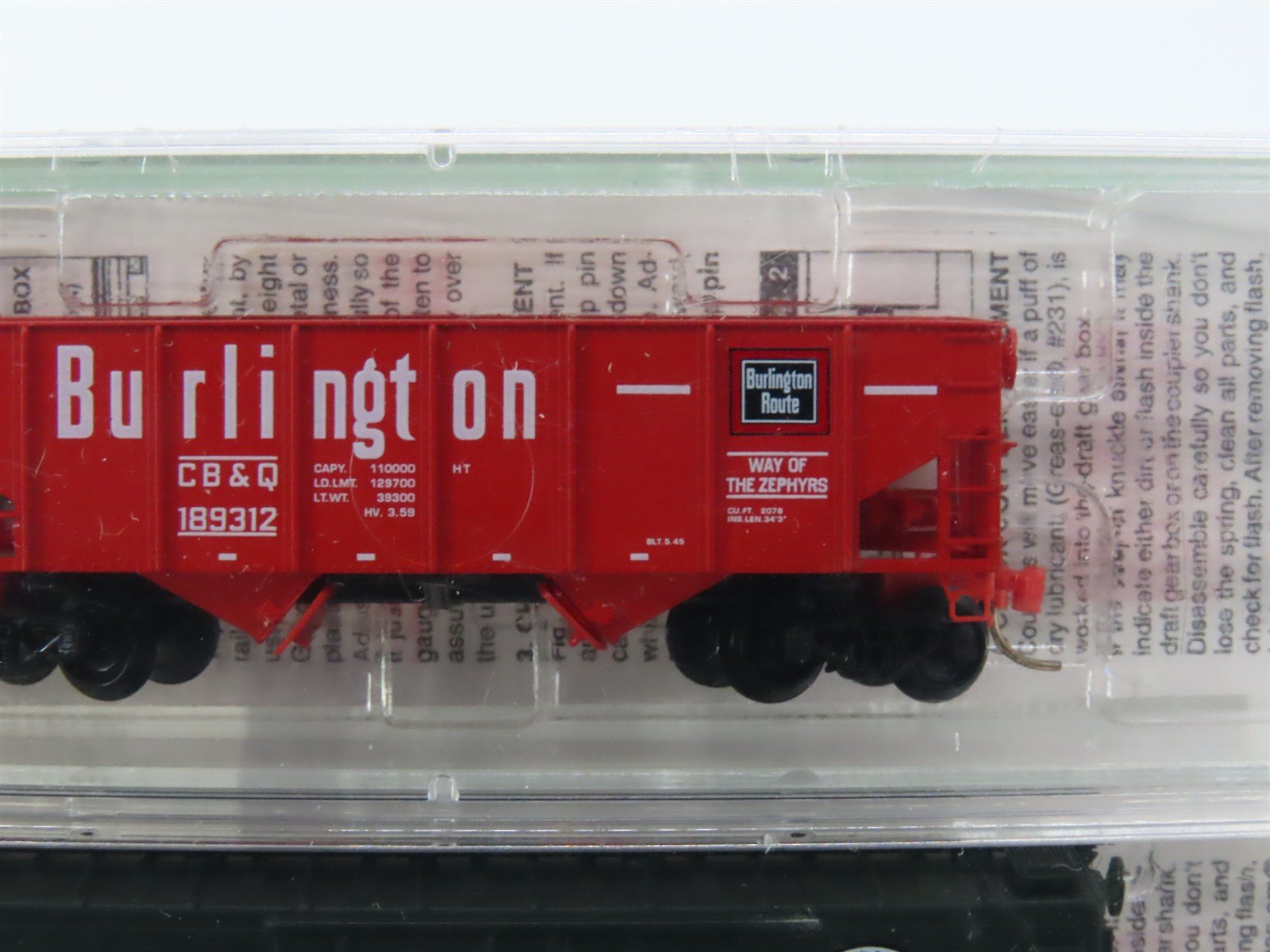N Micro-Trains MTL 21212 SP&S/GN/NP/CB&Q Fallen Flags Freight 4-Pack Sealed