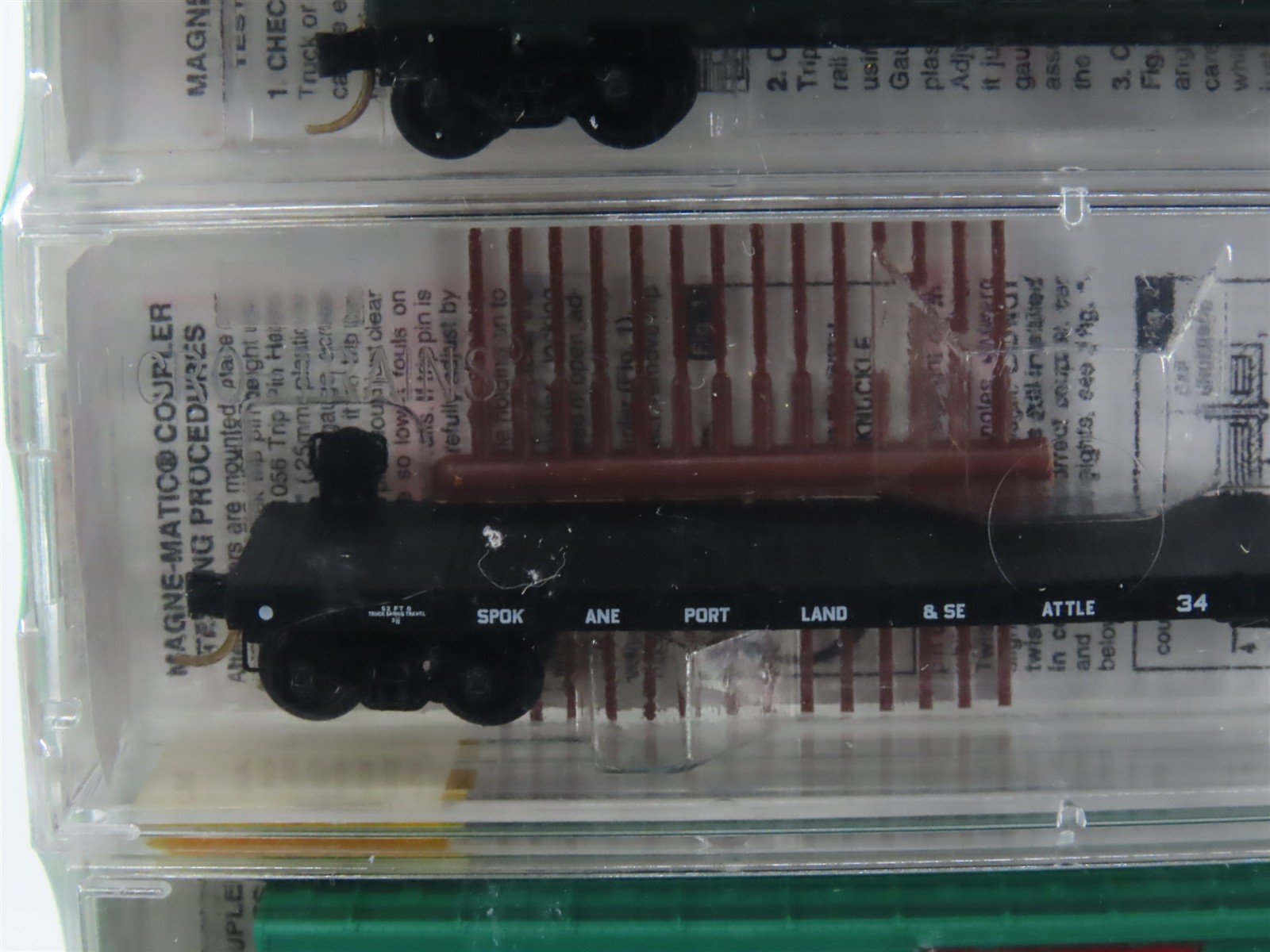 N Micro-Trains MTL 21212 SP&S/GN/NP/CB&Q Fallen Flags Freight 4-Pack Sealed