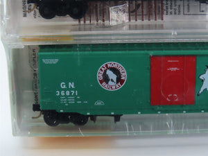 N Micro-Trains MTL 21212 SP&S/GN/NP/CB&Q Fallen Flags Freight 4-Pack Sealed