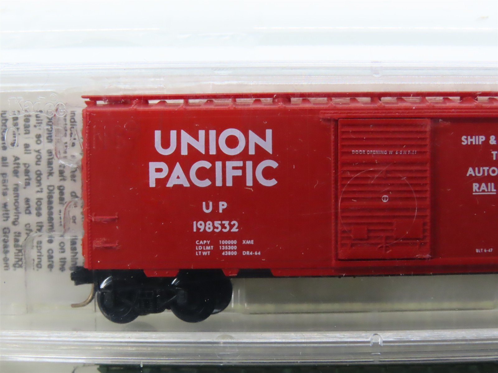 N Kadee Micro-Trains MTL TexNrails Special Run UP/NP Box Cars 2-Pack Sealed