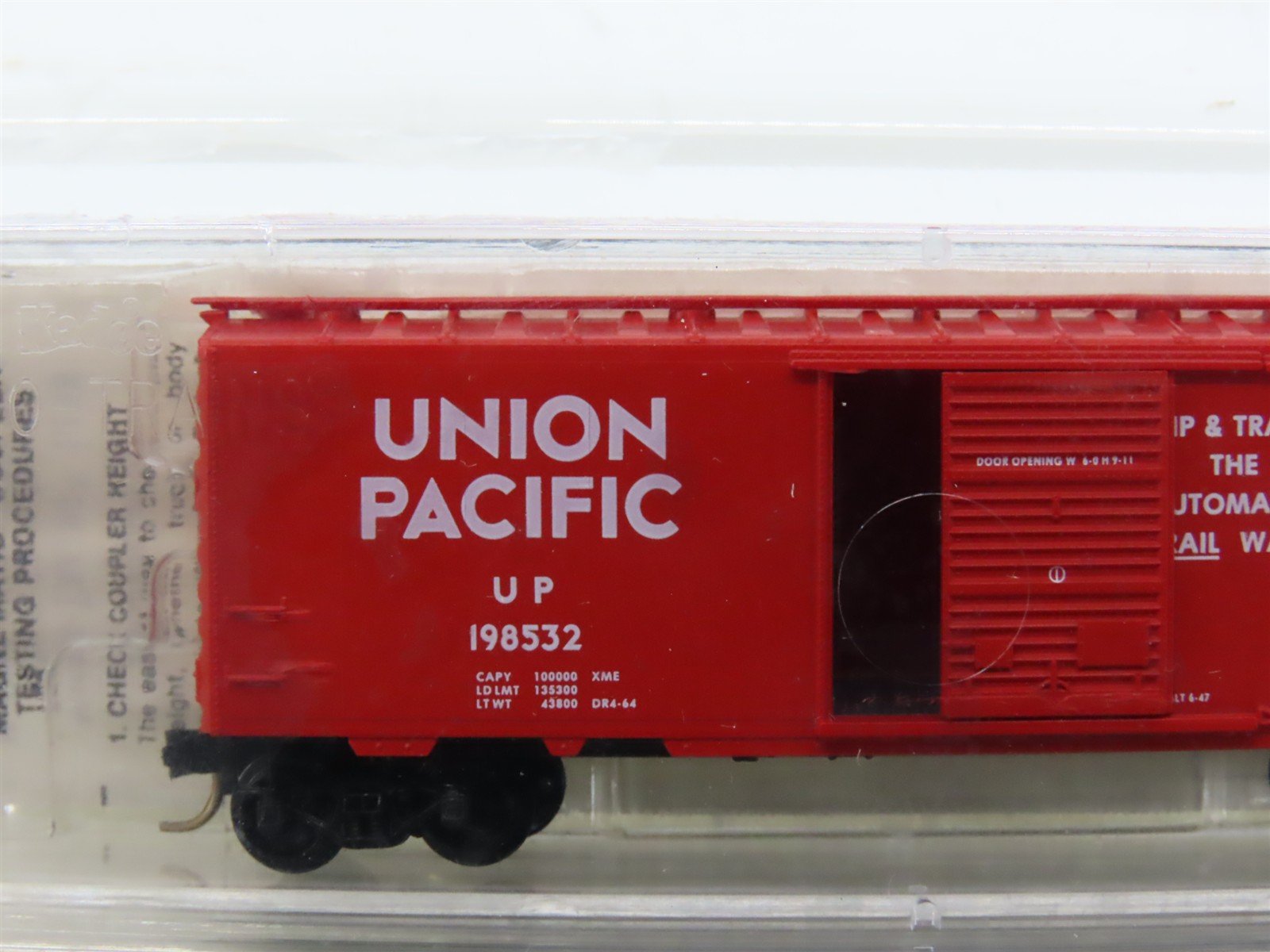 N Kadee Micro-Trains MTL TexNrails Special Run UP/NP Box Cars 2-Pack Sealed