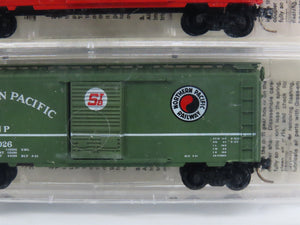 N Kadee Micro-Trains MTL TexNrails Special Run UP/NP Box Cars 2-Pack Sealed