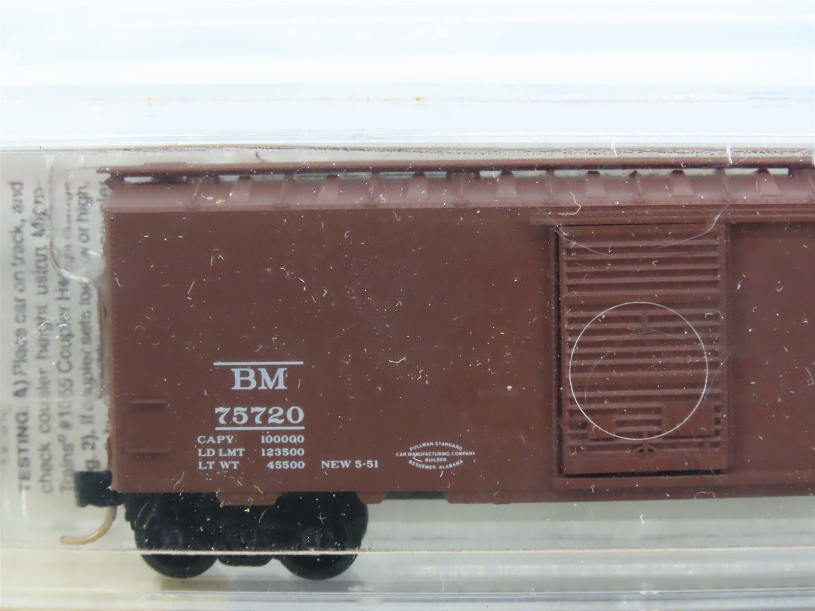 N Scale Micro-Trains MTL 20326-2 BM Boston & Maine 40' Box Car 2-Pack Sealed