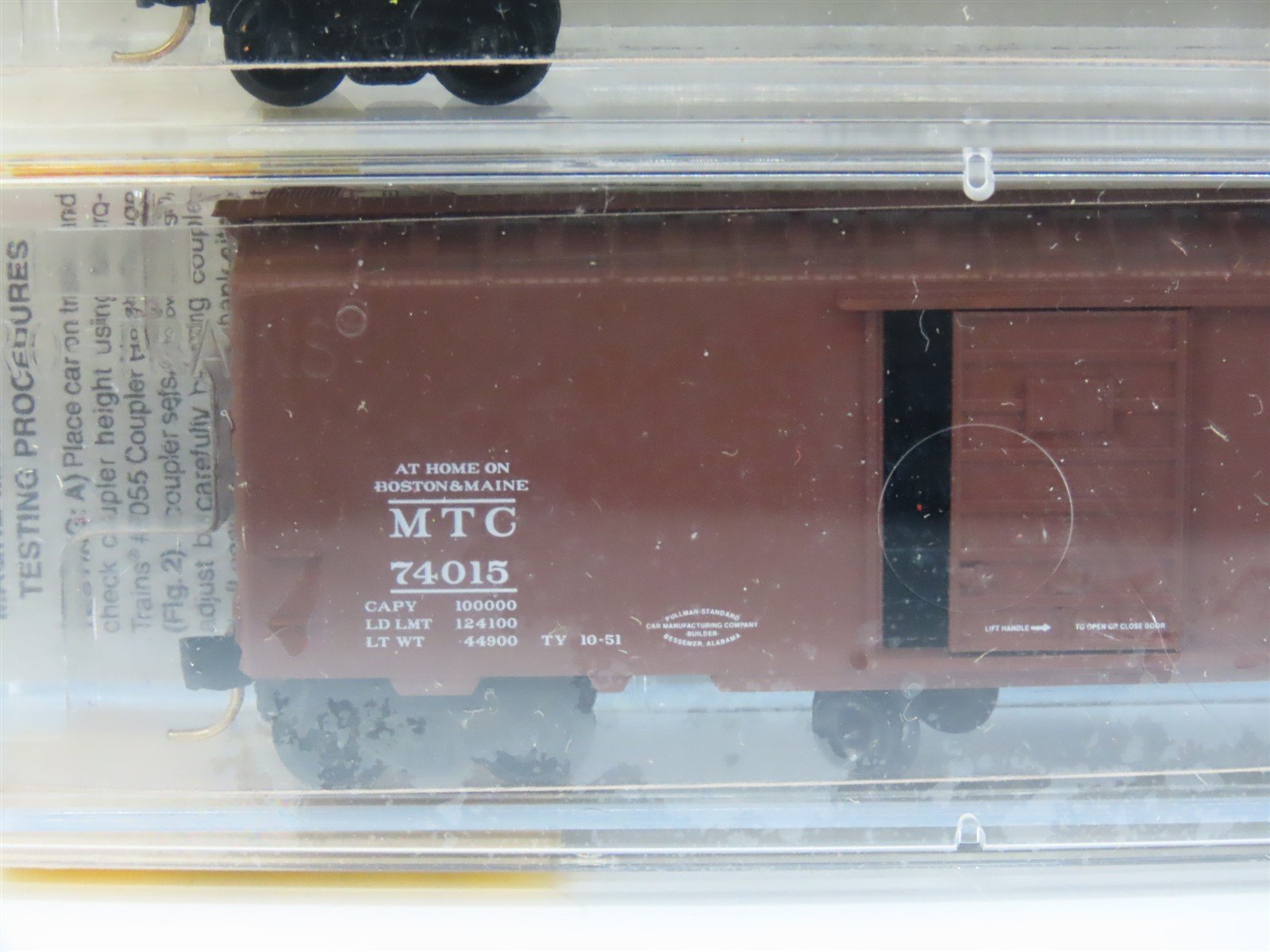 N Scale Micro-Trains MTL 20326-2 BM Boston & Maine 40' Box Car 2-Pack Sealed