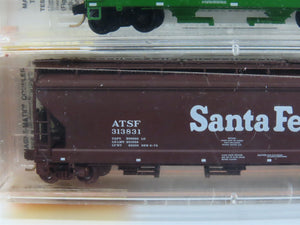 N Scale Micro-Trains MTL 94102 BN/ATSF BNSF Merger Hoppers 2-Pack Sealed