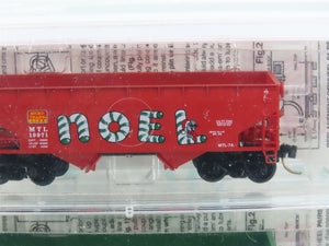 N Scale Micro-Trains MTL 55392 1997 Noel Holiday 2-Bay Hoppers 2-Pack Sealed