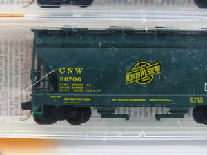 N Scale Micro-Trains MTL 92102 CNW Chicago & North Western Hoppers 2-Pack Sealed