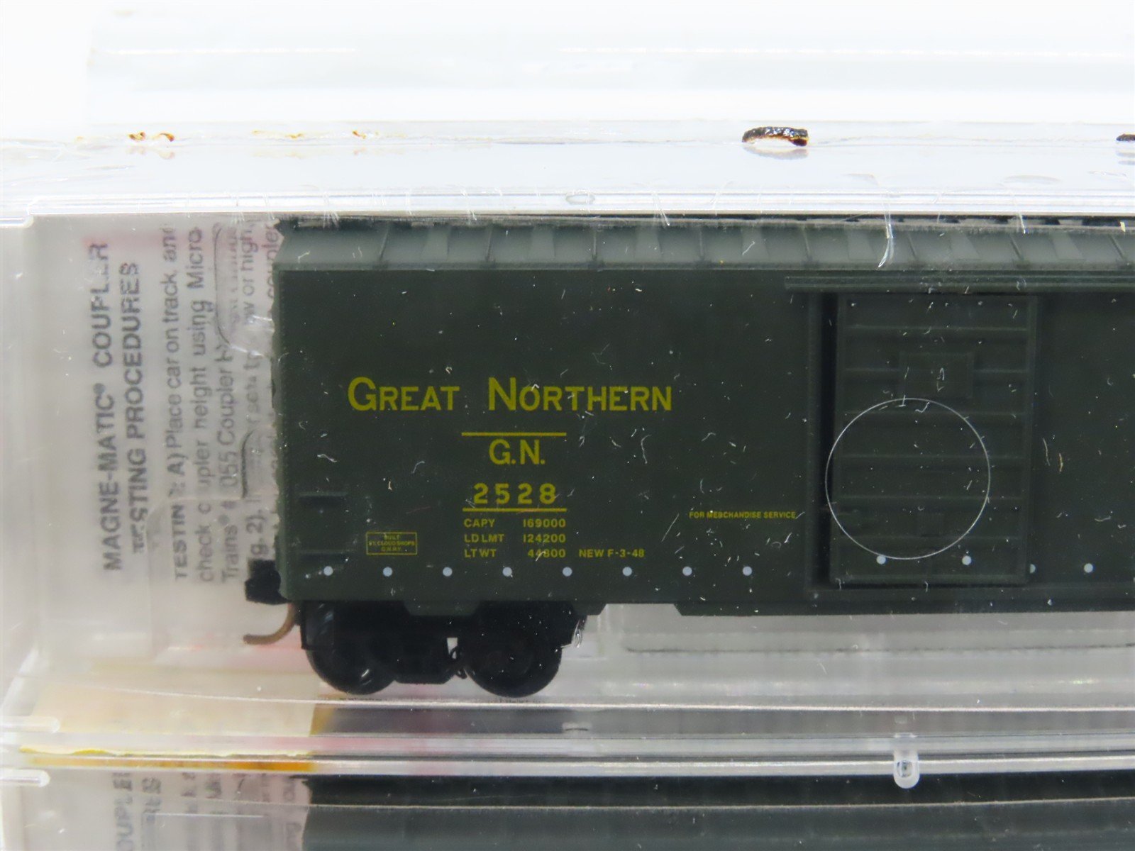 N Scale Micro-Trains MTL 20406-2 GN Great Northern 40' Box Car 2-Pack Sealed