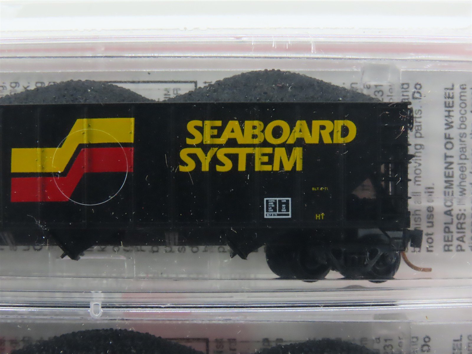 N Scale Micro-Trains MTL 108052 SBD Seaboard System 3-Bay Hoppers 2-Pack Sealed